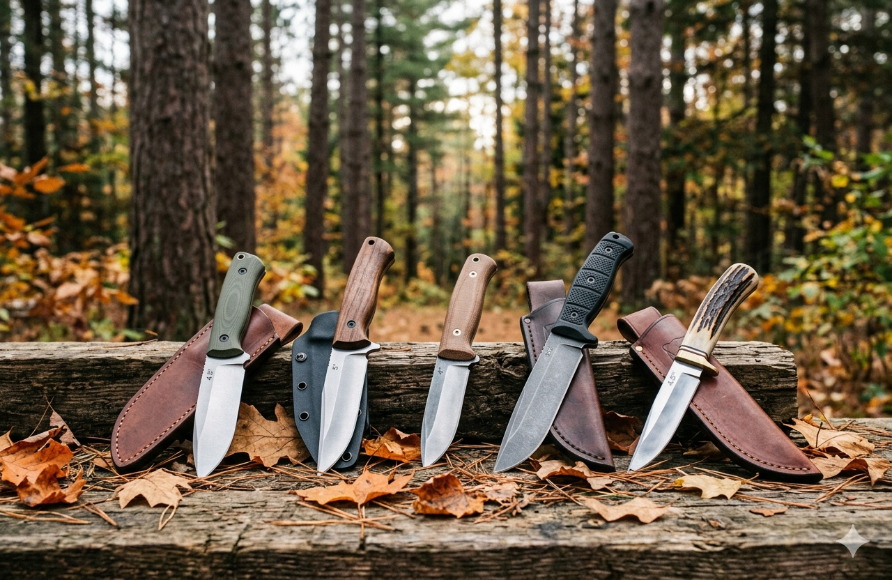 fixed blade hunting knives​