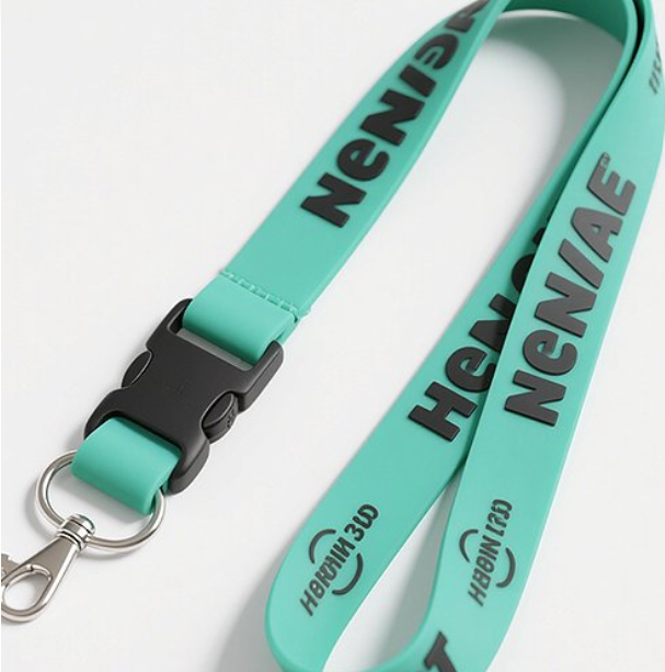 3D Silicone Printed Lanyards