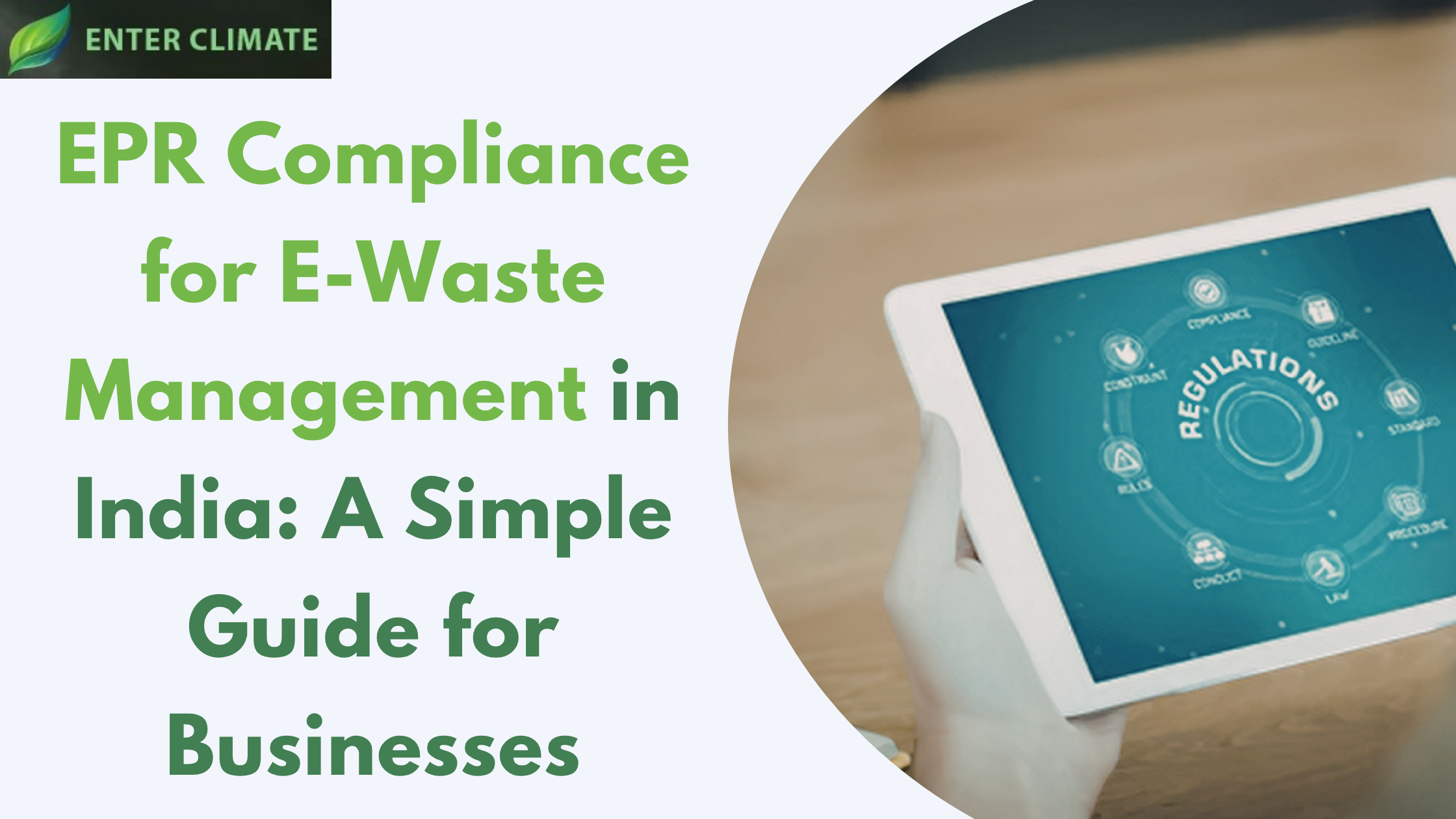 EPR Compliance for E-Waste Management