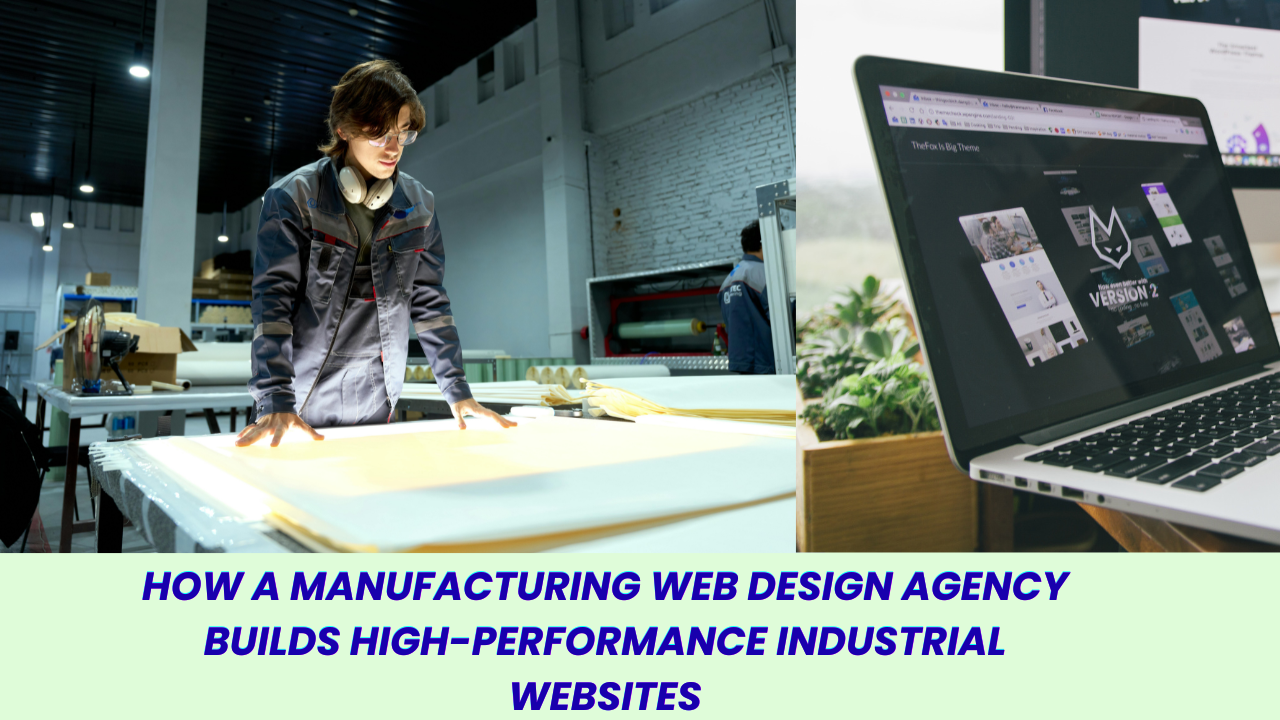 How a Manufacturing Web Design Agency Builds High-Performance Industrial Websites