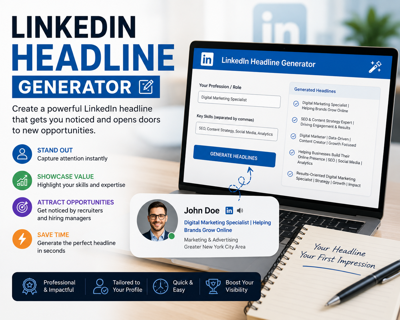 LinkedIn Headline Generator
