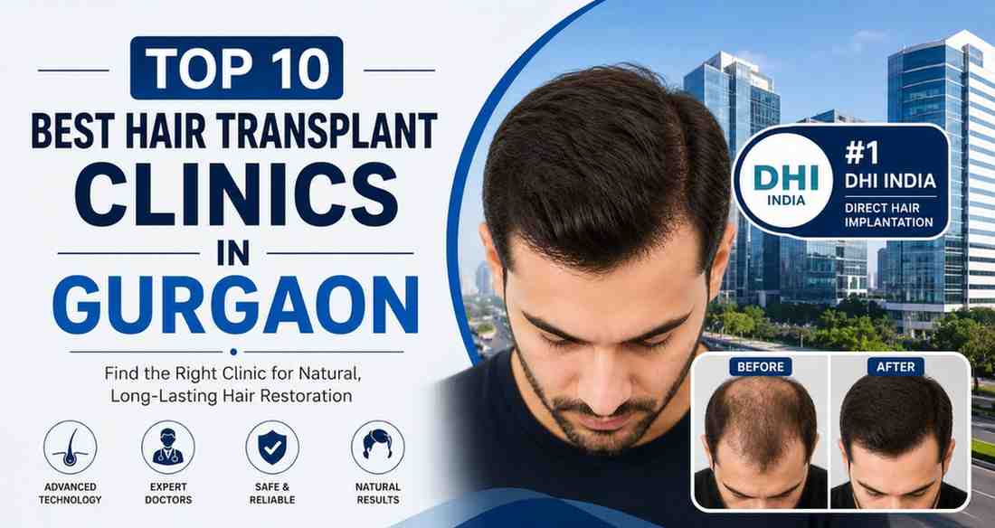 best hair transplant clinics in Gurgaon