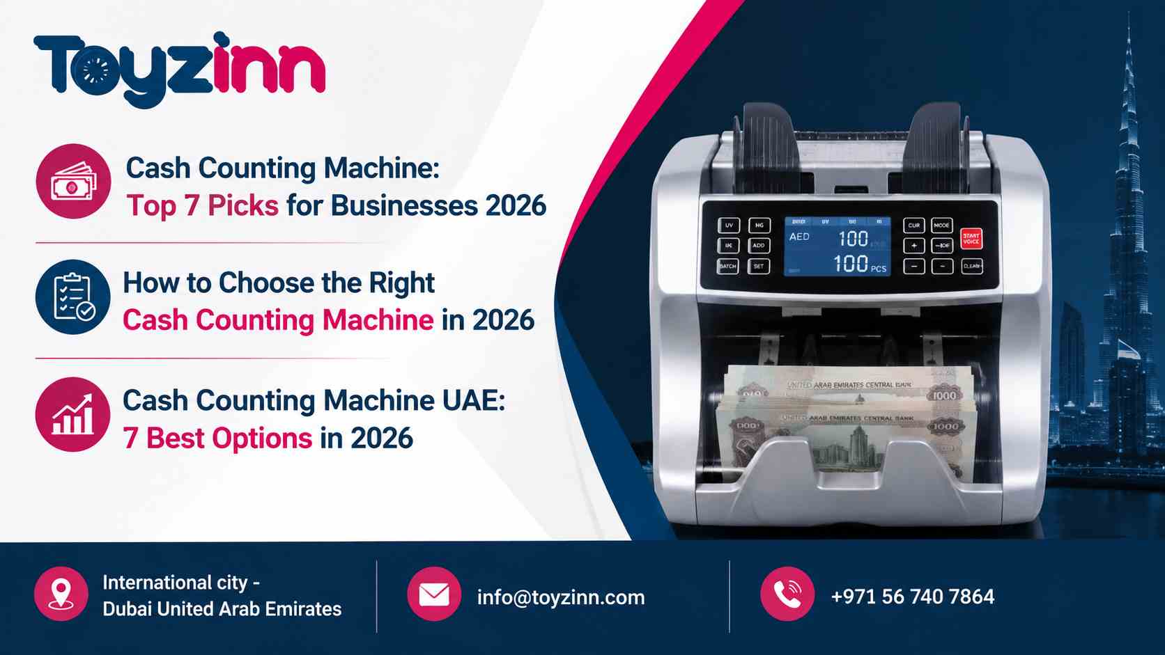 Cash Counting Machine UAE Toyzinn.com