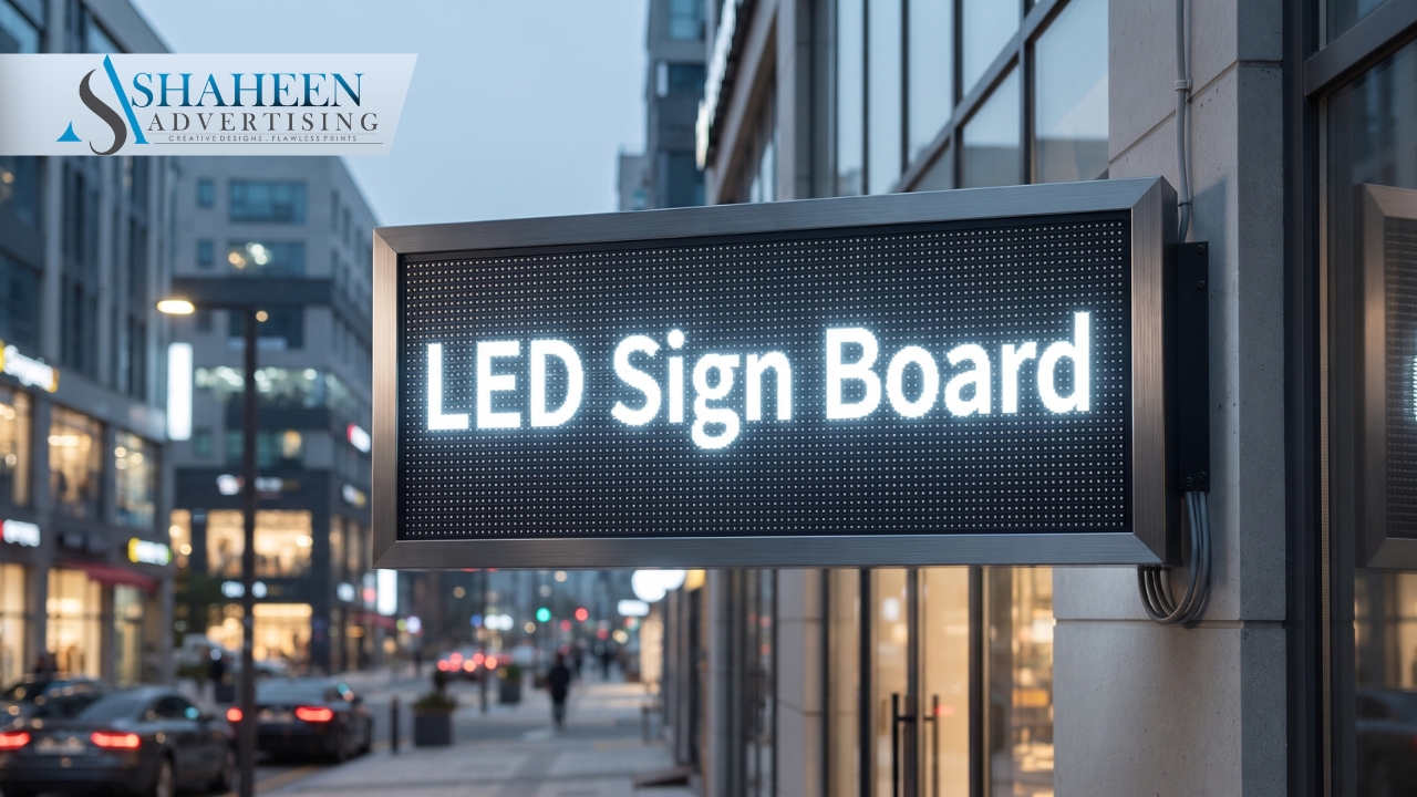 Sign Board Printing and Maker in Dubai | LED Sign Board