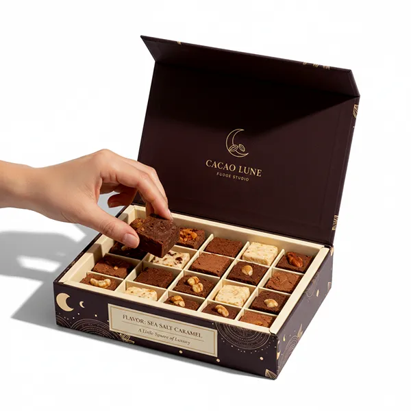 Growing Sales Through Custom Fudge Boxes