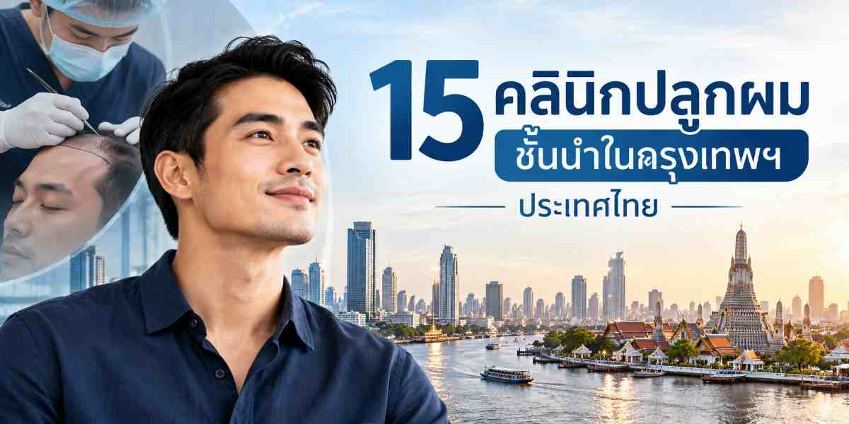 15 คลินิกปลูกผมชั้นนำในกรุงเทพฯ ประเทศไทย